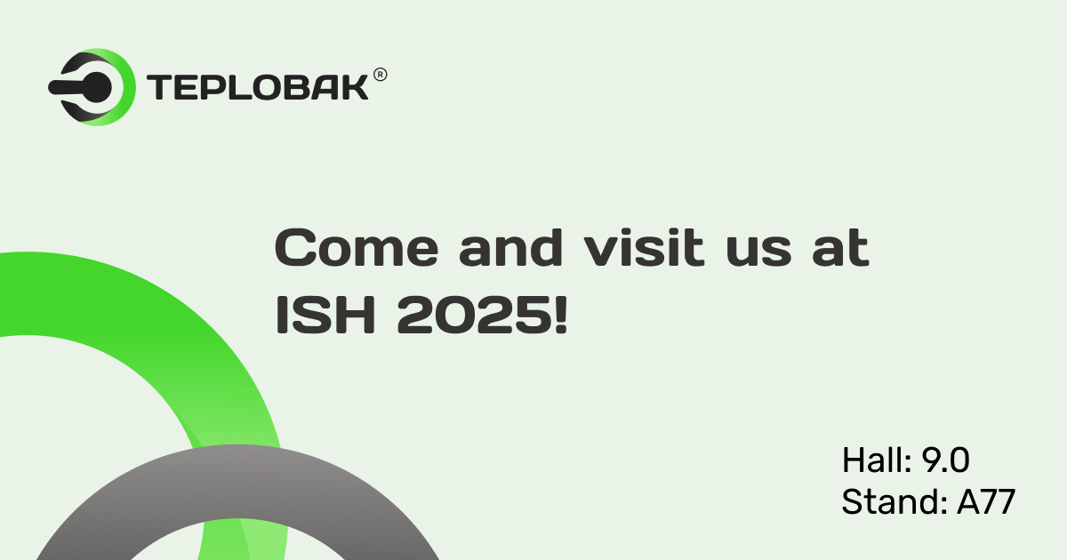 Teplobak will be participating in ISH 2025  the largest international HVAC exhibition!